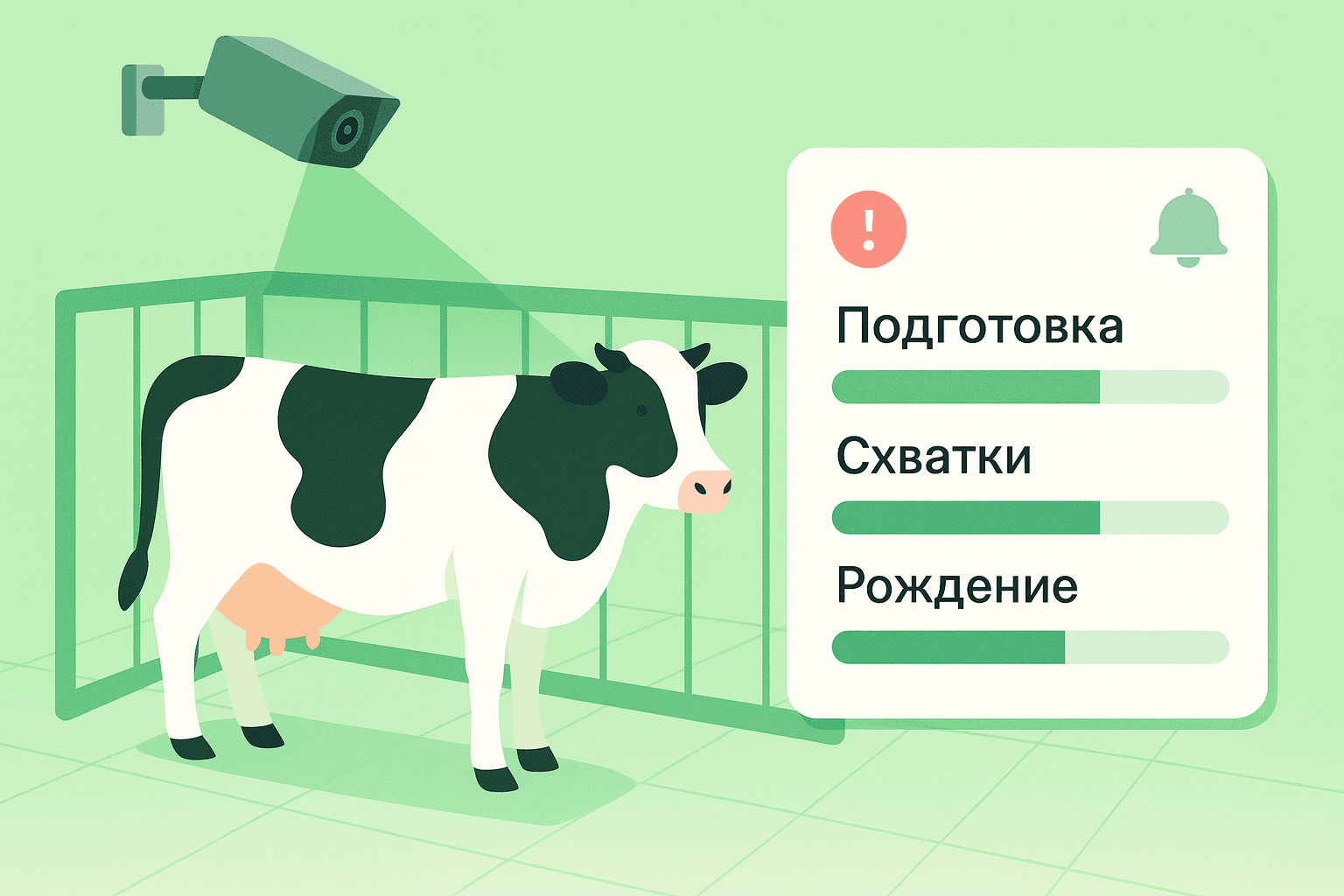 Сигналы отёла и помощь при родах
